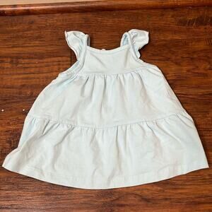 Ruffle Butts Light Blue Tank 2T